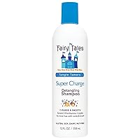 Fairy Tales Tangle Tamer Detangling Shampoo for Kids - Ultra Moisturizing and Anti Frizz Protection - Paraben Free, Sulfate Free - 12 Oz