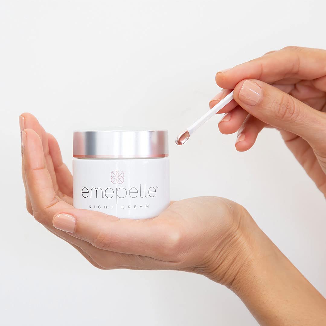 Emepelle Night Cream, Skin Repair Cream with MEP Technology, 1.7 Oz