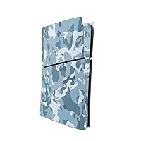 MightySkins Skin Compatible with Playstation 5 Slim Digital Edition Console Only - Arctic Camouflage | Protective, Durable, and Unique Vinyl Decal wrap Cover | Easy to Apply | Made in The USA