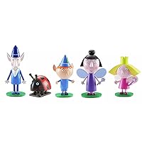 Collectable 5 Figure Pack, Ben and Holly's Little Kingdom, Wise Old elf, Nanny Plum, Imaginative Play