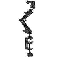 ARKON Mounts Adjustable Heavy Duty Clamp Mount for GoPro Hero Action Cameras