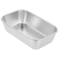 BESTOYARD Serving Dish Basket 6.5 Inches Metal Stainless Appetizer Tray with Multipurpose Snacks Bowls for Chips and Dip, Nut, Veggies, Candy