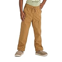 Cat & Jack Toddler Boys' Jersey Lined Straight Fit Pull-On Woven Pants -