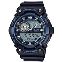 [カシオ] 腕時計 スタンダード 【国内正規品】 AEQ-200W-2AJF メンズ ブラック