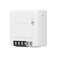 ZBMINI ZigBee Mini Smart Light Switch(2 Way), Works with Alexa, SmartThings Hub, Google Home&SONOFF ZBBridge, ZigBee Hub Required, Neutral Wire Required