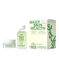 Youth Stacks Daily Skin Health - Superfood Cleanser (1oz) + Air-Whip Moisture Cream (0.5oz)