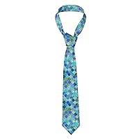 3d Beautiful Maritime Summer Print Men'S Neckties Tie,Funny Novelty Neck Ties Cravat For Groom,Father, And Groomsman