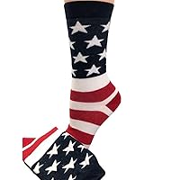 Unisex American Flag Pattern Patriotic Socks
