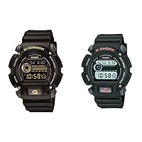 Casio Men's G-Shock Quartz Resin Sport Watches (DW9052-1V)