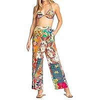 Johnny Was Side Wrap Pant - CSW8021BH (Multi, XXL)