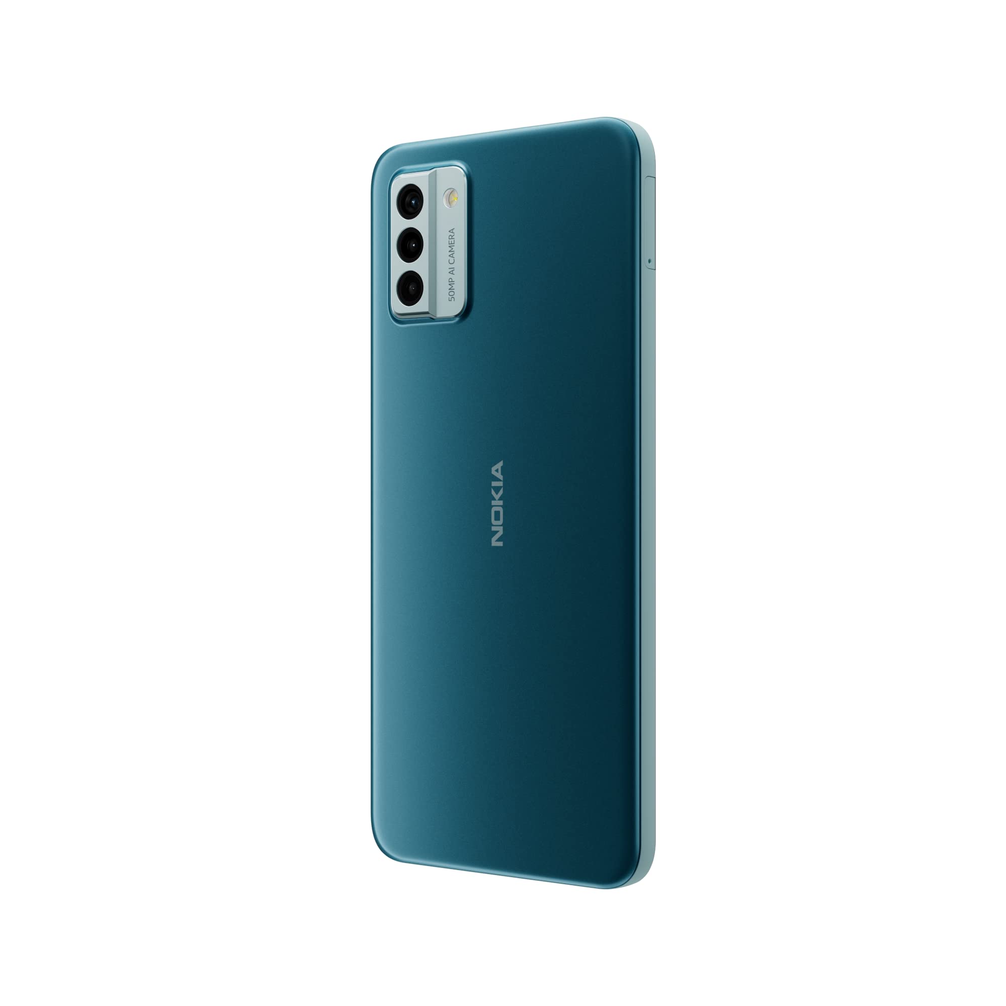 Nokia G22 Dual-Sim 128GB ROM + 4GB RAM (GSM only | No CDMA) Factory Unlocked 4G/LTE Smartphone (Lagoon Blue) - International Version
