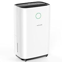 Dehumidifiers for Large Room or Basements, 50 Pint for 4500 Sq.ft Dehumidifier with 135oz Water Tank, Auto & Manual Drainage, Intelligent Humidity Control, Auto Defrost, Dry Clothes Function