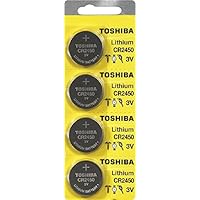 Toshiba CR2450 Battery 3V Lithium Coin Cell (120 Batteries)