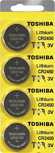 Toshiba CR2450 Battery 3V Lithium Coin Cell (120 Batteries)