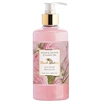 Camille Beckman Hand and Shower Cleansing Gel, Glycerine Rosewater, 13 Ounce