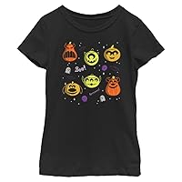Pixar Disney Character Pumpkins Collage Girls Standard T-Shirt