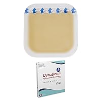 Dynarex DynaDerm Hydrocolloid Dressings, Sterile Moist Bandages Used for All Kinds of Wounds, 6