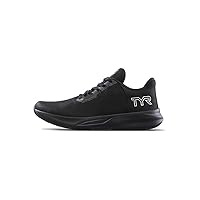 TYR Unisex Techknit RNR-1 Trainer Running Shoes Sneaker, Black, 5 US Men