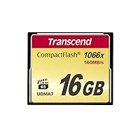 Transcend 16GB CompactFlash Memory Card 1000x (TS16GCF1000)