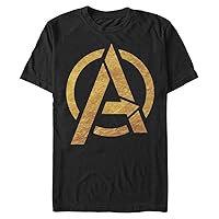 Marvel Men's Big & Tall Gold Foil Avengers