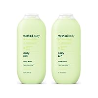 Method Body Wash, Daily Zen, 18 Ounce (Pack of 2)