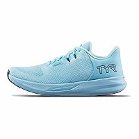 TYR Unisex Techknit RNR-1 Trainer Running Shoes Sneaker, Sky Blue, 14 US Men