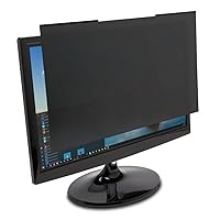 Kensington MagPro 21.5 Inch Magnetic Computer Privacy Screen for Desktop, Removable 16:9 Computer Privacy Filter, Anti-Glare Blue Ray Reduction, Compatible with Slim Bezel Monitors (K58354WW),Black