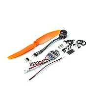 1S 3.7V Micro Brushless Motor MC1106-3800KV Used for Fixed Wing Micro Indoor Airplane F3P Model Power Supply (C1106-P2)