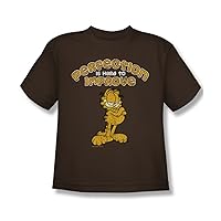 Garfield Perfect Youth T-Shirt in Coffee