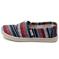 TOMS Youth Classics Blue Woven 10004686 13.5
