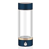 420ml Portable Hydrogen-Rich Water Generator Bottle Rechargeable Hydrogen Water Bottle Glass Cup