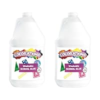 Colorations White Glue —2 Gallons