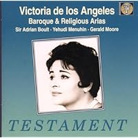 Victoria de los Angeles - Baroque & Religious Arias Victoria de los Angeles - Baroque & Religious Arias Audio CD