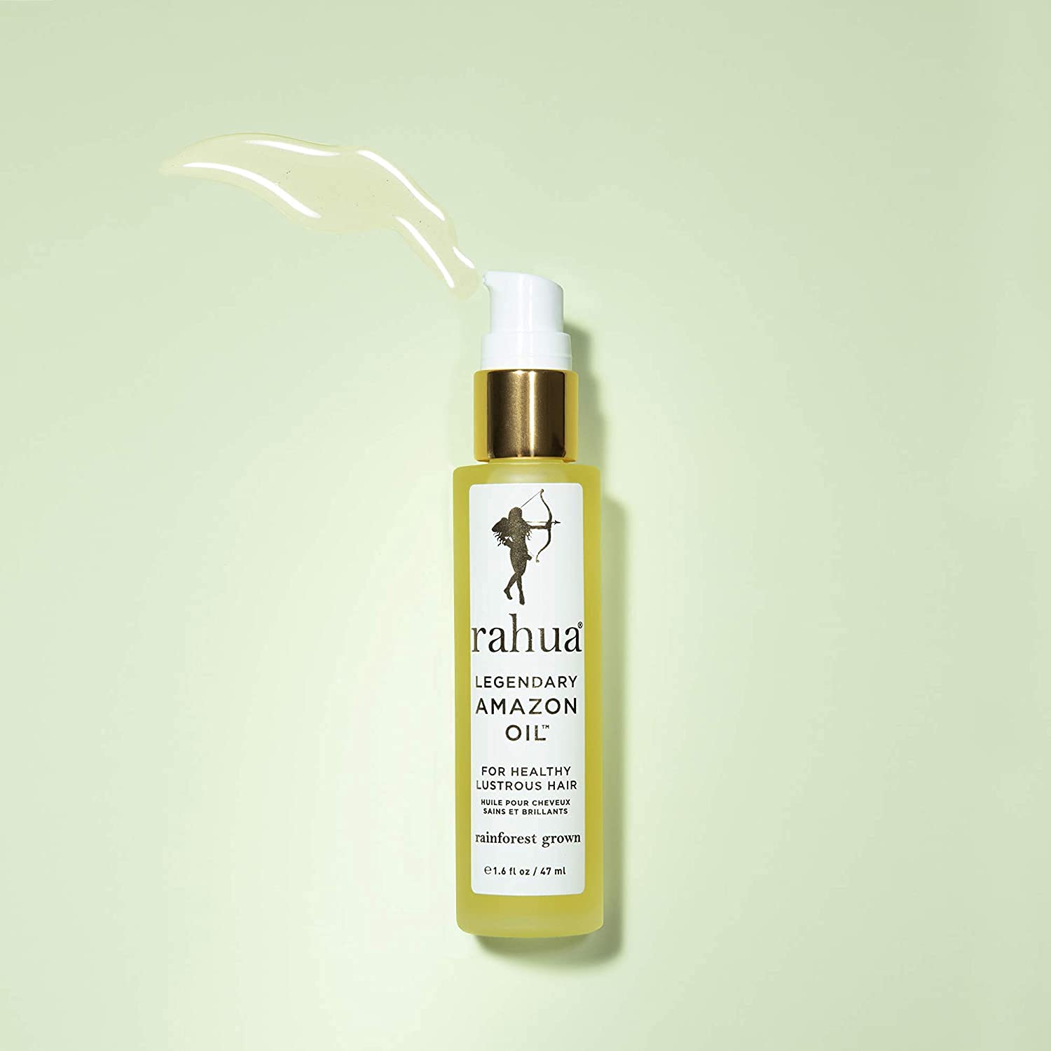 Rahua Legendary Amazon Oil , 1.6 Fl Oz, Organic Lightweight Plant Based Nourishing Shine Oil to Prevent Frizz and Flyaways split ends and Nourish and Strengthen Hair, Best for All Hair Types