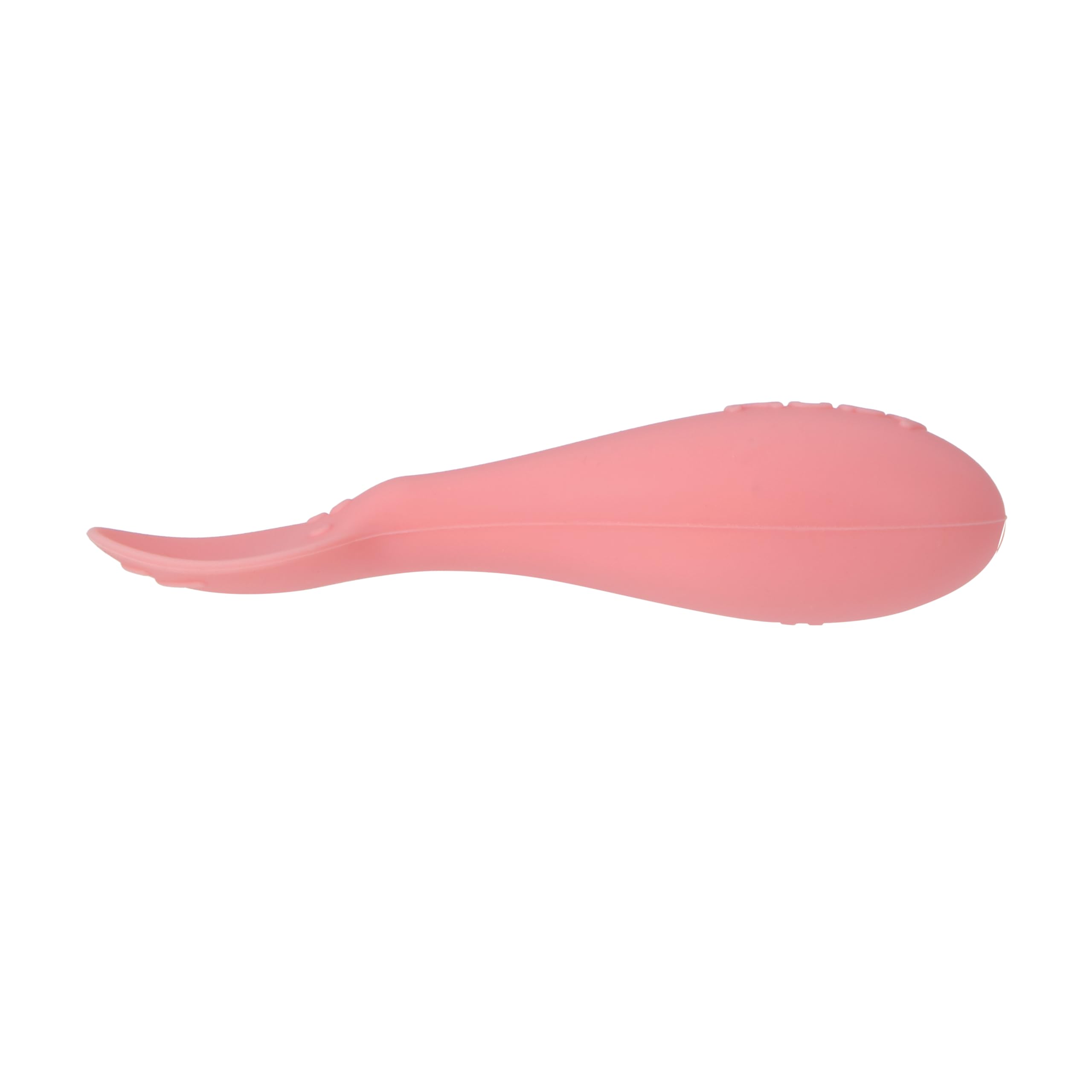 Nuby Silicone Mini 2 Pack Spoons, Baby Led Weaning, 4+m, BPA Free, Pink