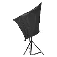 Telescope Cover Outdoor Sun Protective Dust-Proof Astronomical Telescope Cover with Adjustable Drawstring Astromania Protective Telescope Cover with Fixing Strap,150x85CM,Black