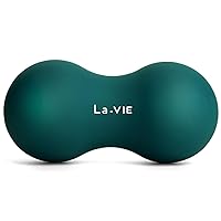 La-Vie 3B-4806 Katao Dark Green Myofascial Release Ball Stretch Ball Foam Roller Peanut Shape
