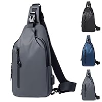 Equalityl Water repellent Shoulder Bag - Waterproof Sling Bag Chest Bag Daypack Fanny Pack Small Crossbody Backpack