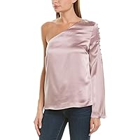 Parker Womens Ripley One Shoulder Blouse