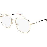Octagonal Eyeglasses GG0396O 002 Gold/Sylvie 56mm 396