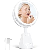Lighted Makeup Vanity Mirror with 3 Colors, 6.5