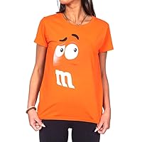 M&M's Chocolate Candy Character Face Women's T-Shirt