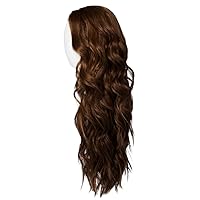 Hairdo Thrill Seeker Long Layered Tousled Waves Wig, Average Cap, R829S+ Glazed Hazelnut