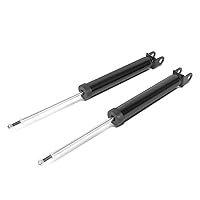 Pair of Factory Style Rear Struts Shock Absorber Compatible with Elantra 2007-2010, Left and Right, Matte Black Powdercoat