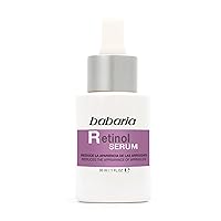 Babaria Retinol Face Serum, 1 oz - Facial Moisturizer for Skin Care - Anti Aging Serum to Reduce Appearance of Wrinkles - Improves Firmness and Elasticity - Light, Fast-Absorbing, Vegan Formula