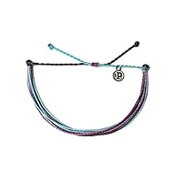 Jewelry Bracelets Muted Bracelet - 100% Waterproof and Handmade w/Coated Charm, Adjustable Band