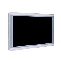 HUNSN 15.6 Inch TFT LED Industrial Panel PC, 10-Point Projected Capacitive Touch Screen, Intel J1900, Windows 11 Pro or Linux Ubuntu, PW26, VGA, 4 x USB, LAN, 3 x COM, 4G RAM, 64G SSD