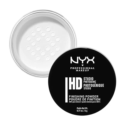 NYX PROFESSIONAL MAKEUP HD Studio Finishing Powder, Loose Setting Powder - Translucent Finish