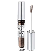 Long Lasting Highly Pigmented Metallic Liquid Eyeshadow Metal Hype, Color 16 Tiger Eye