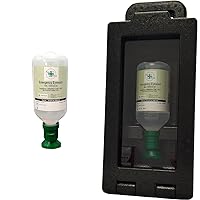 Plum Plus Rinse 45981-2 Sterile Saline Eyewash Solution Bottle 500 mL, 8.5